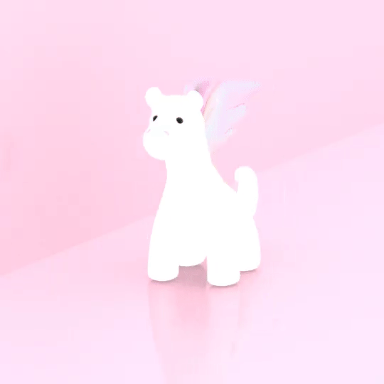 Rotating 3D model of Magic the Dragon Beanie Baby.